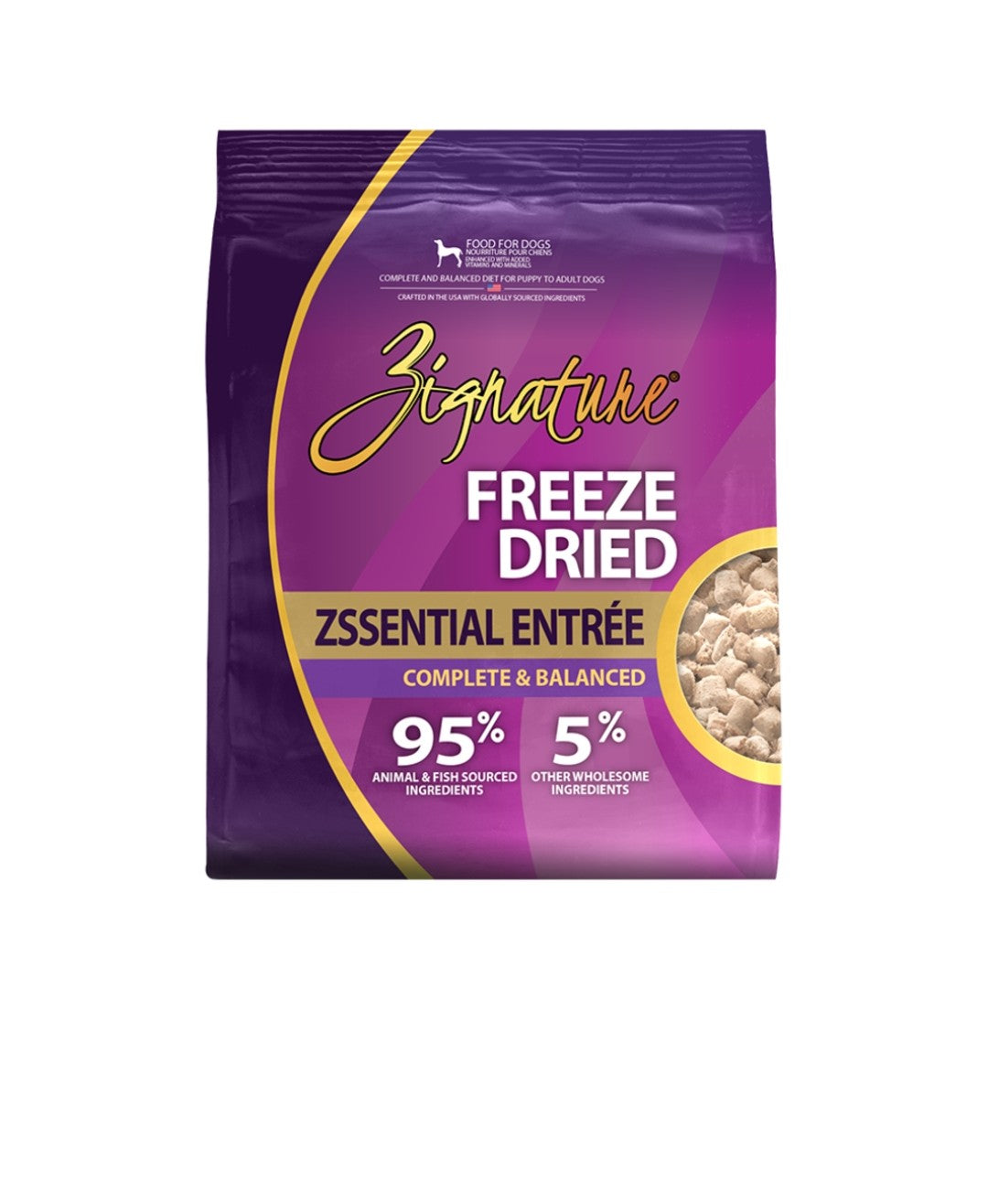 Zignature Dog Freeze Dried Entree Zssential 4oz