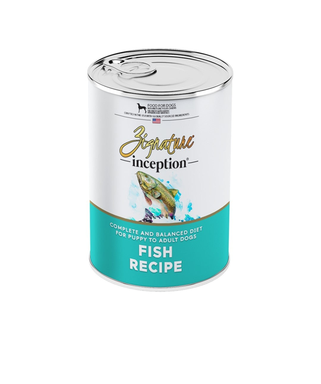 Zignature Dog Inception Fish 13oz 12 pack