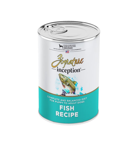 Zignature Dog Inception Fish 13oz 12 pack