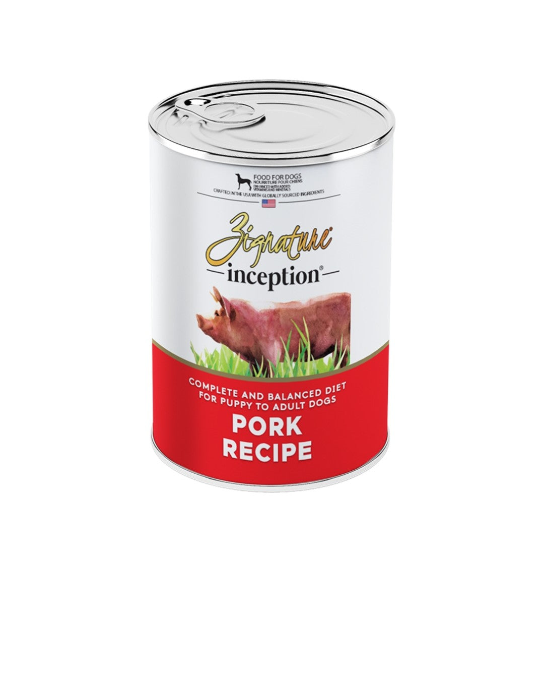 Zignature Dog Inception Pork 13oz 12 pack