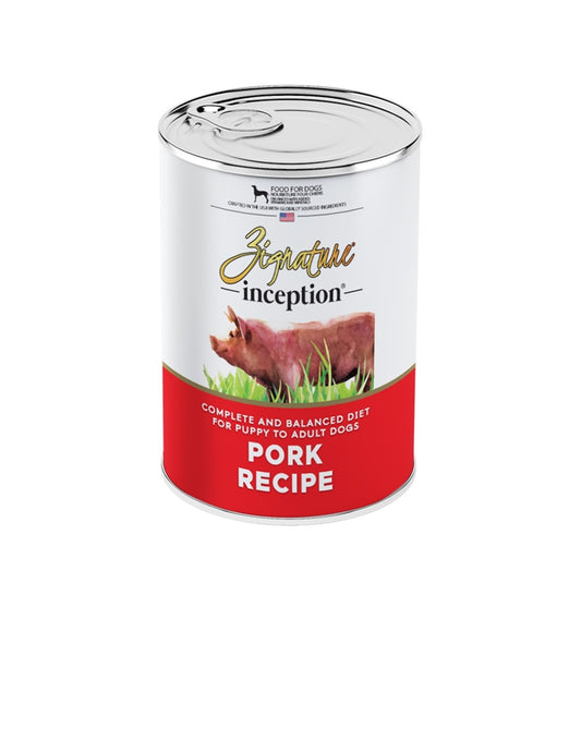 Zignature Dog Inception Pork 13oz 12 pack