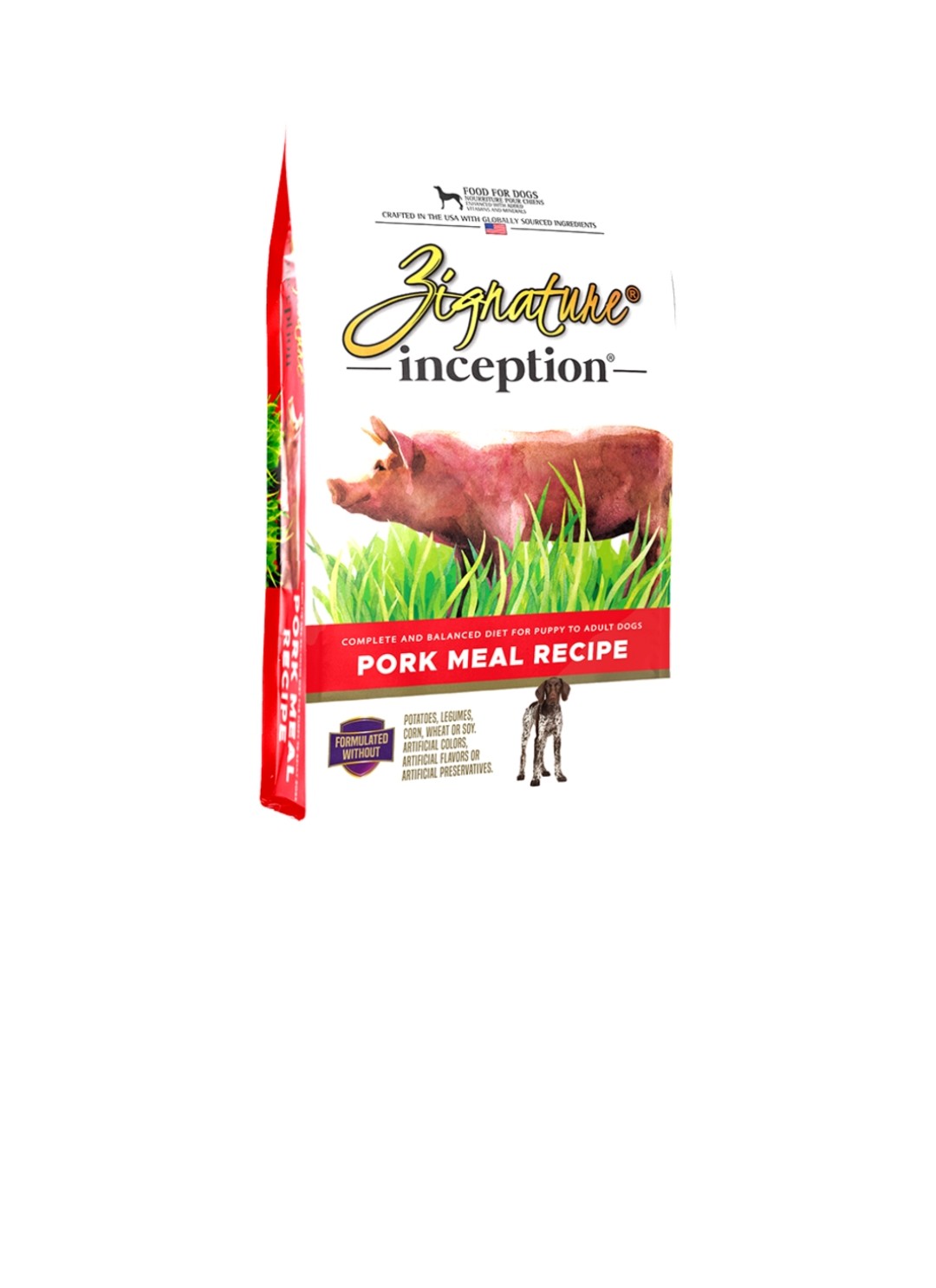Zignature Dog Inception Pork 27.lb