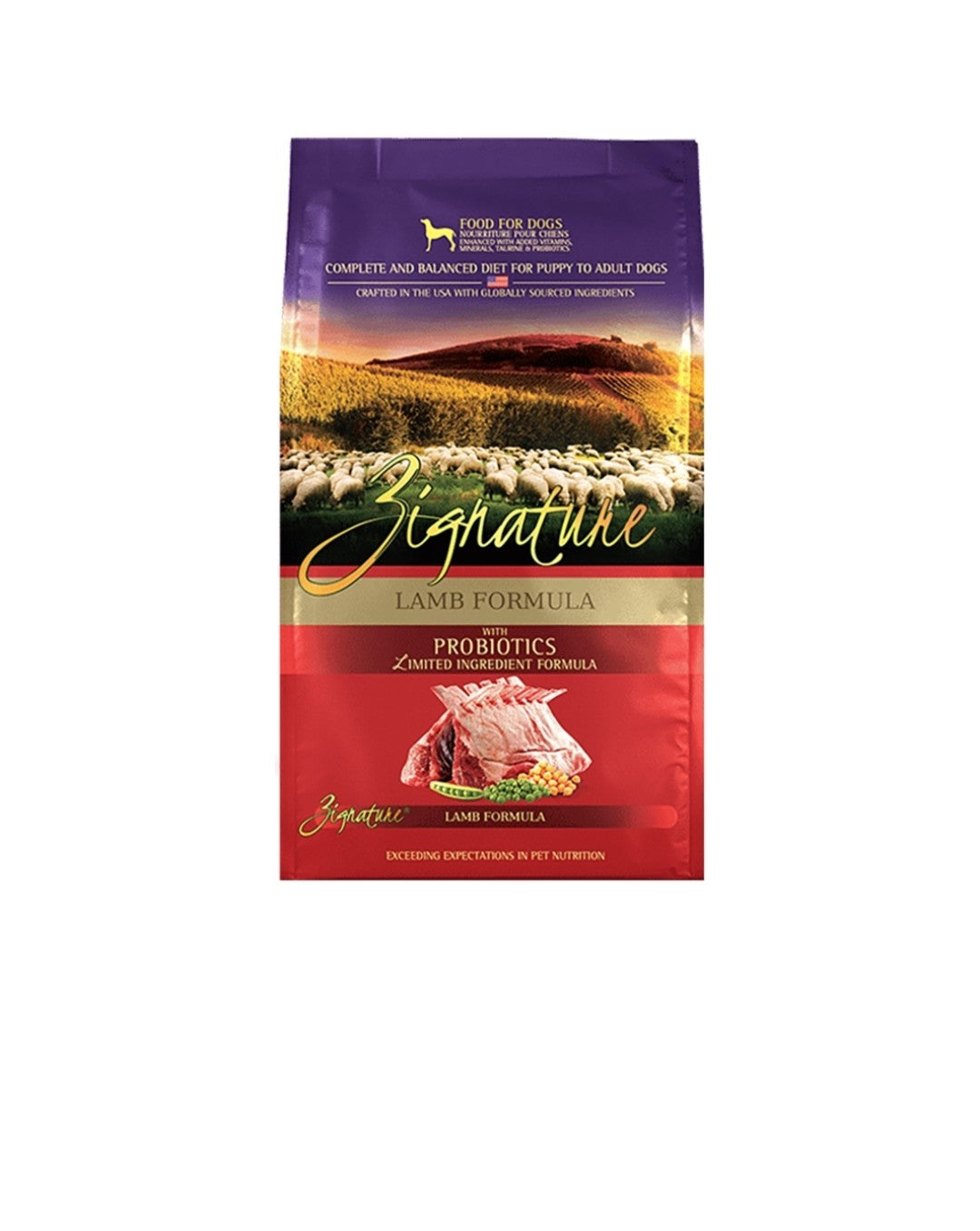 Zignature Dog Original Lamb With Probiotics 25lb