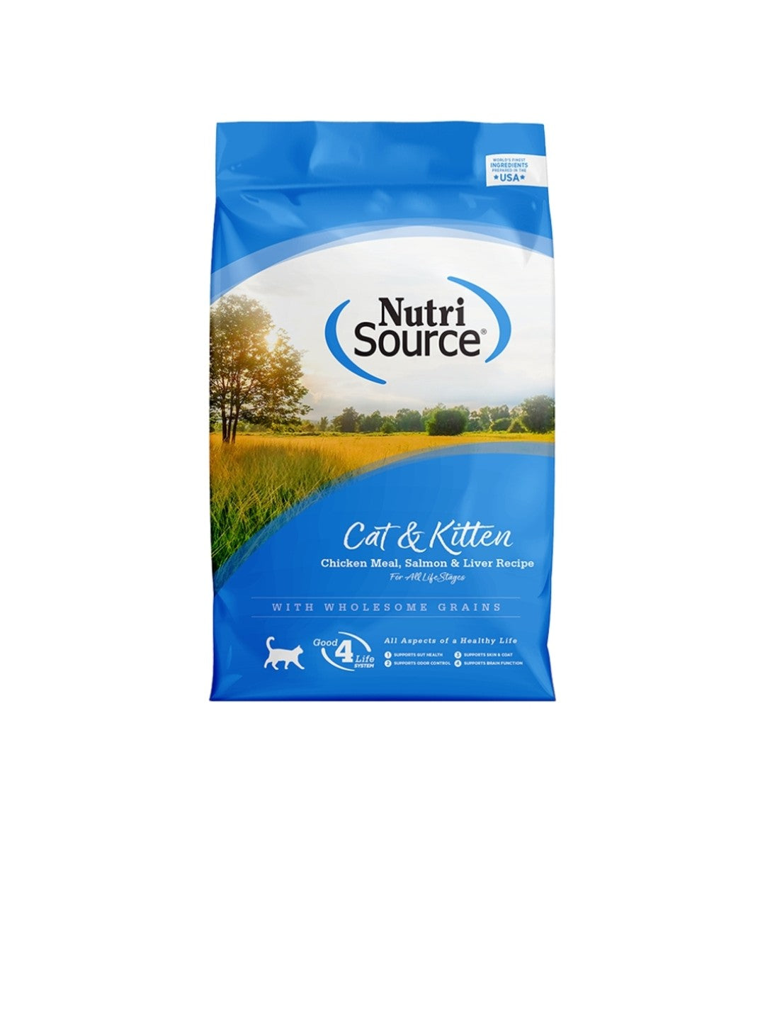 Nutrisource Cat Adult And Kitten Chicken, Salmon and Liver 4 lbs