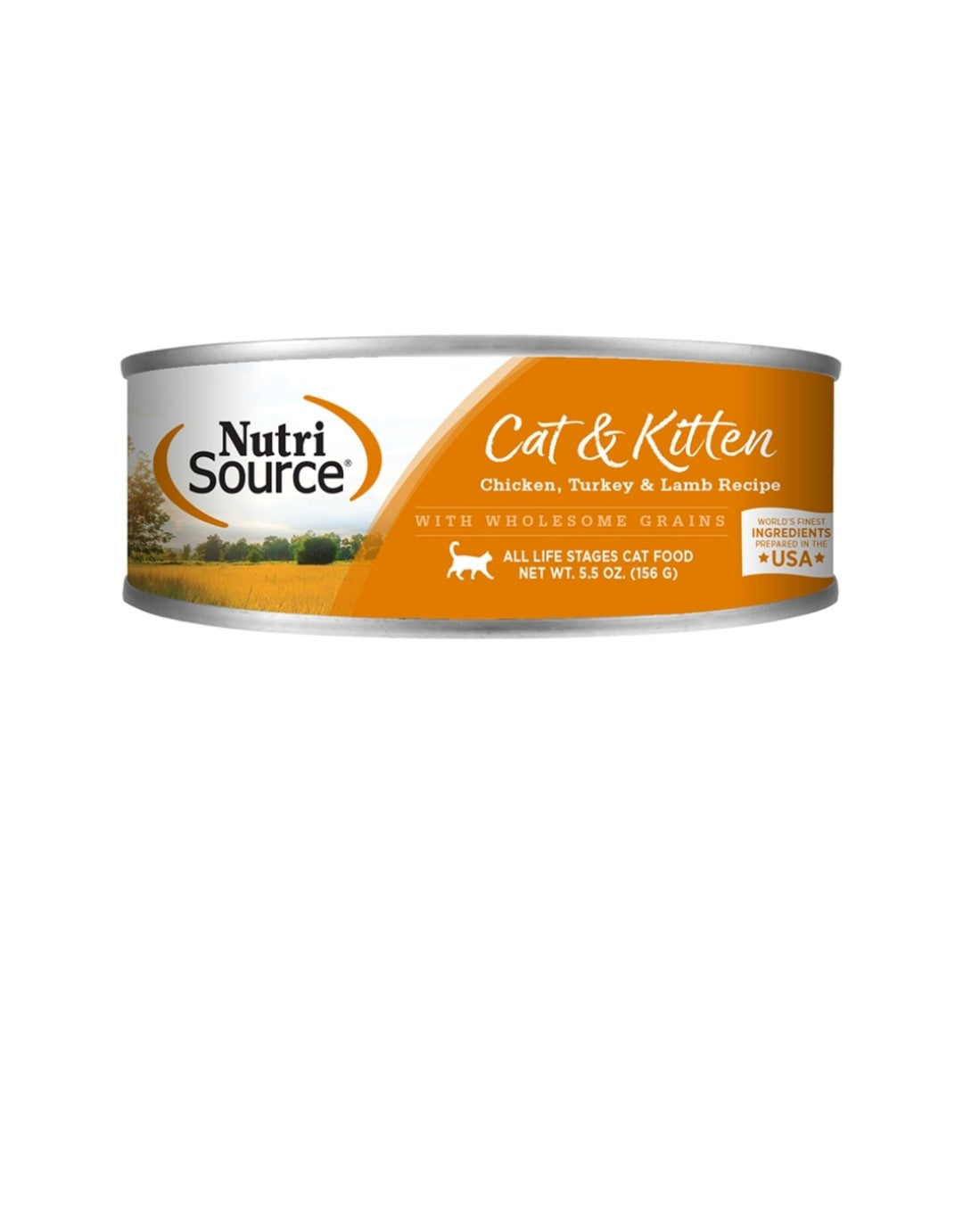 Nutrisource Cat Chicken, Turkey and Lamb 5oz cans 12 Pack