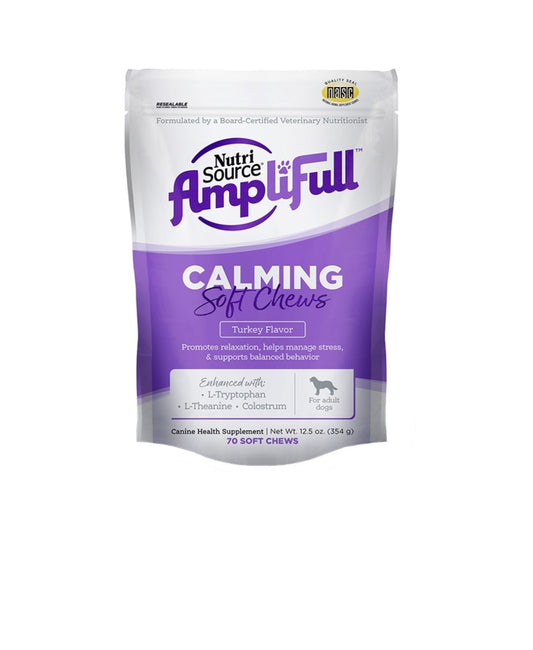 Nutrisource Dog Amplifull Soft Chew Supplement Calming 12.5oz
