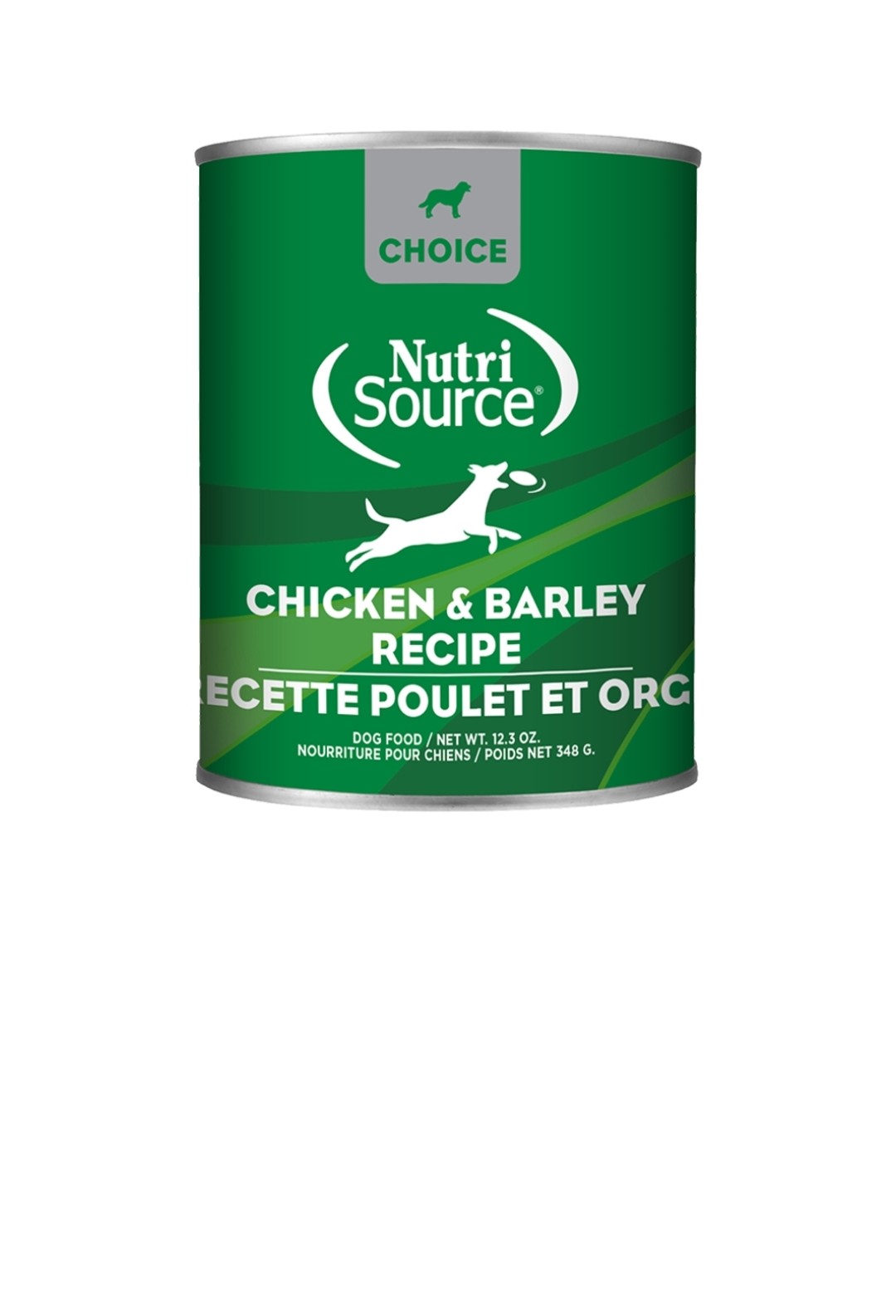 Nutrisource Dog Choice Chicken And Barley 12.3 oz cans 12 pack