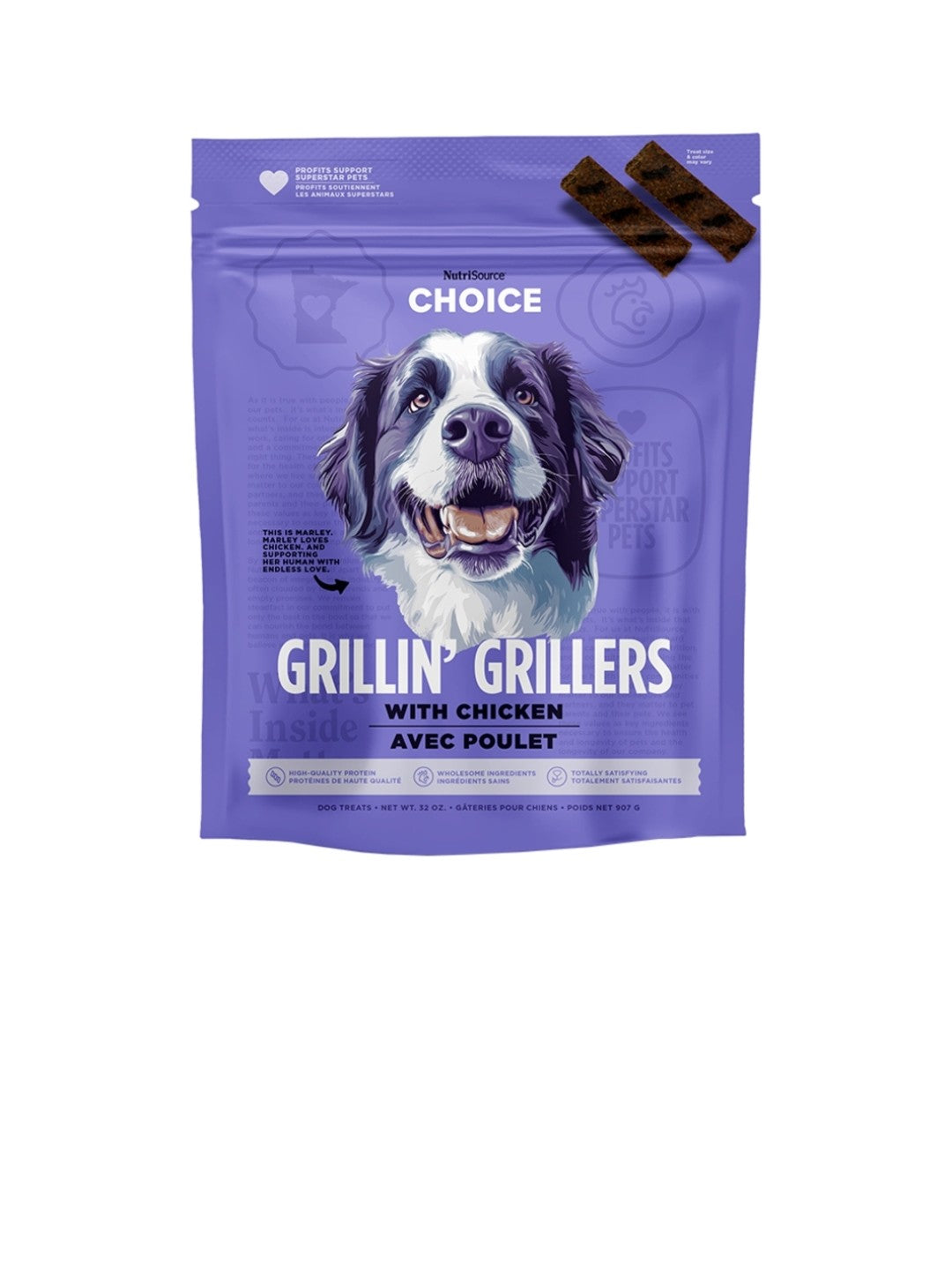 Nutrisource Dog Choice Grillin Grillers Chicken 32oz