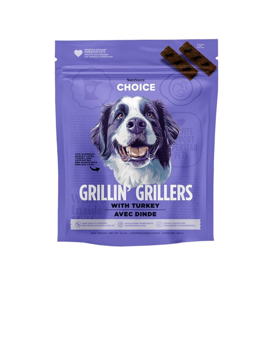 Nutrisource Dog Choice Grillin Grillers Turkey 12oz