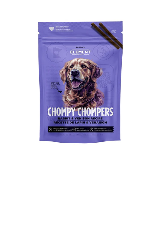 Nutrisource Dog Element Chompy Chompers Rabbit And Venison 6oz