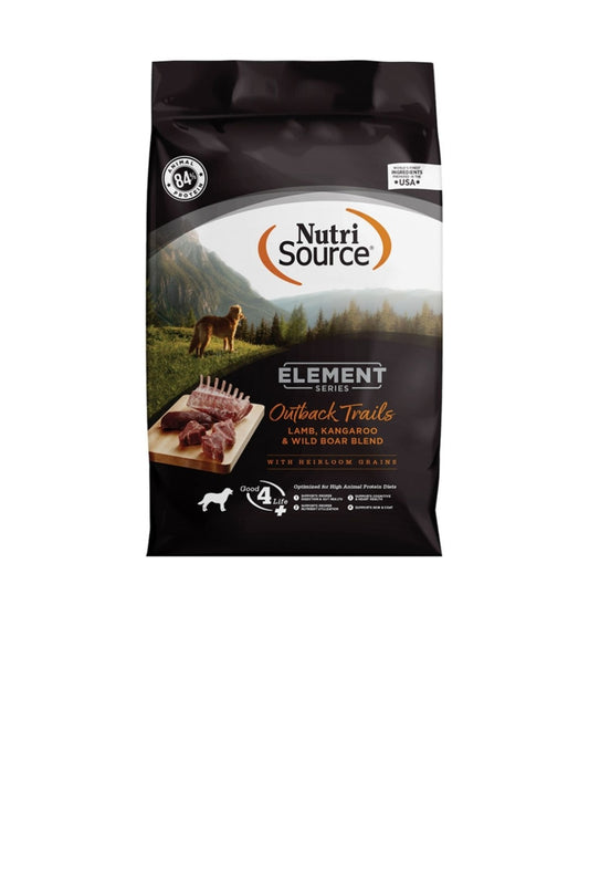Nutrisource Dog Element Outback Trails Blend 12 lbs