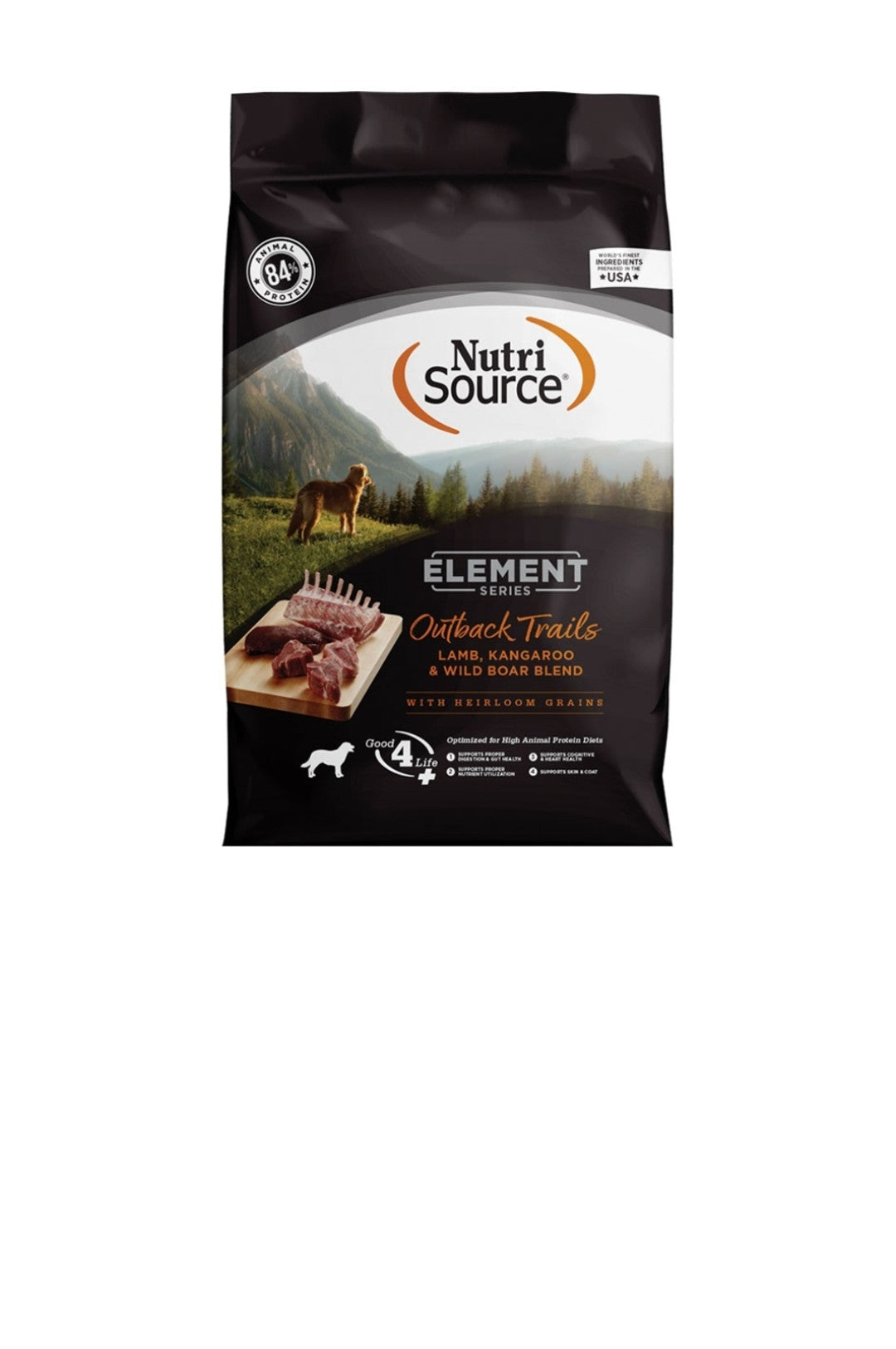 Nutrisource Dog Element Outback Trails Blend 4 lbs