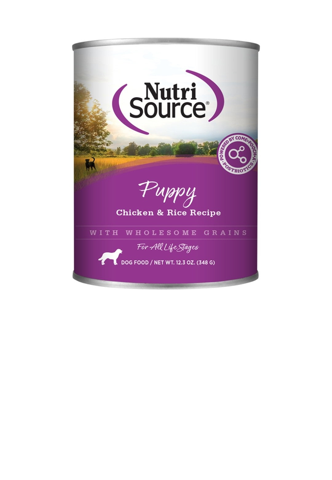 Nutrisource Dog Puppy Chicken And Rice 12.3oz cans 12 pack