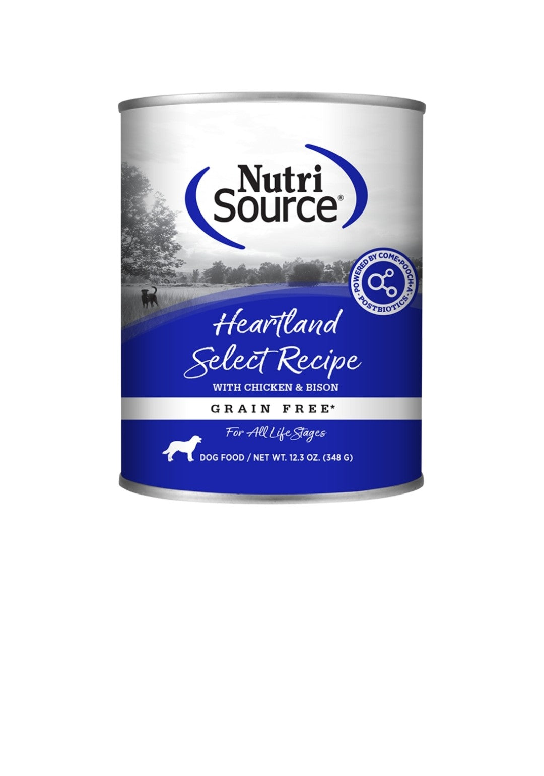 Nutrisource Dog Select Grain Free Heartland 12.3 oz