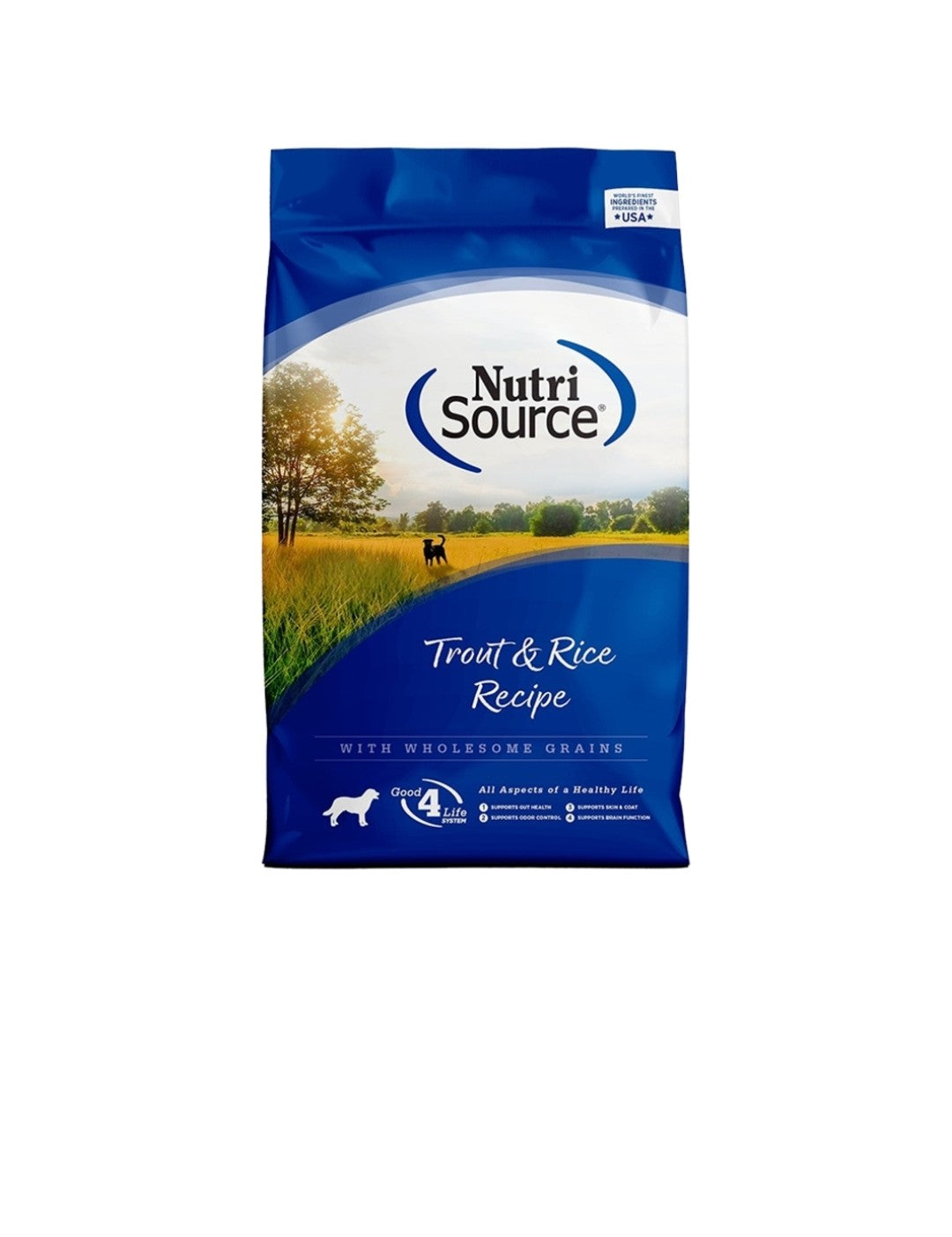 Nutrisource Dog Trout And Rice 26 lbs