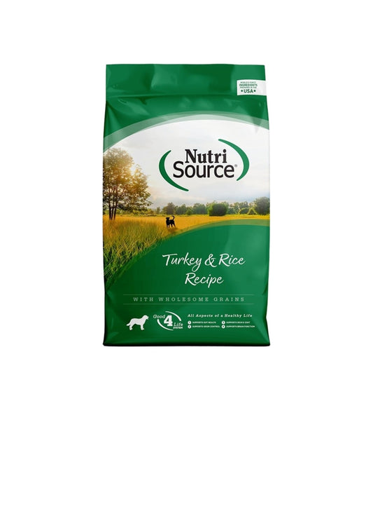 Nutrisource Dog Turkey And Rice 26 lbs