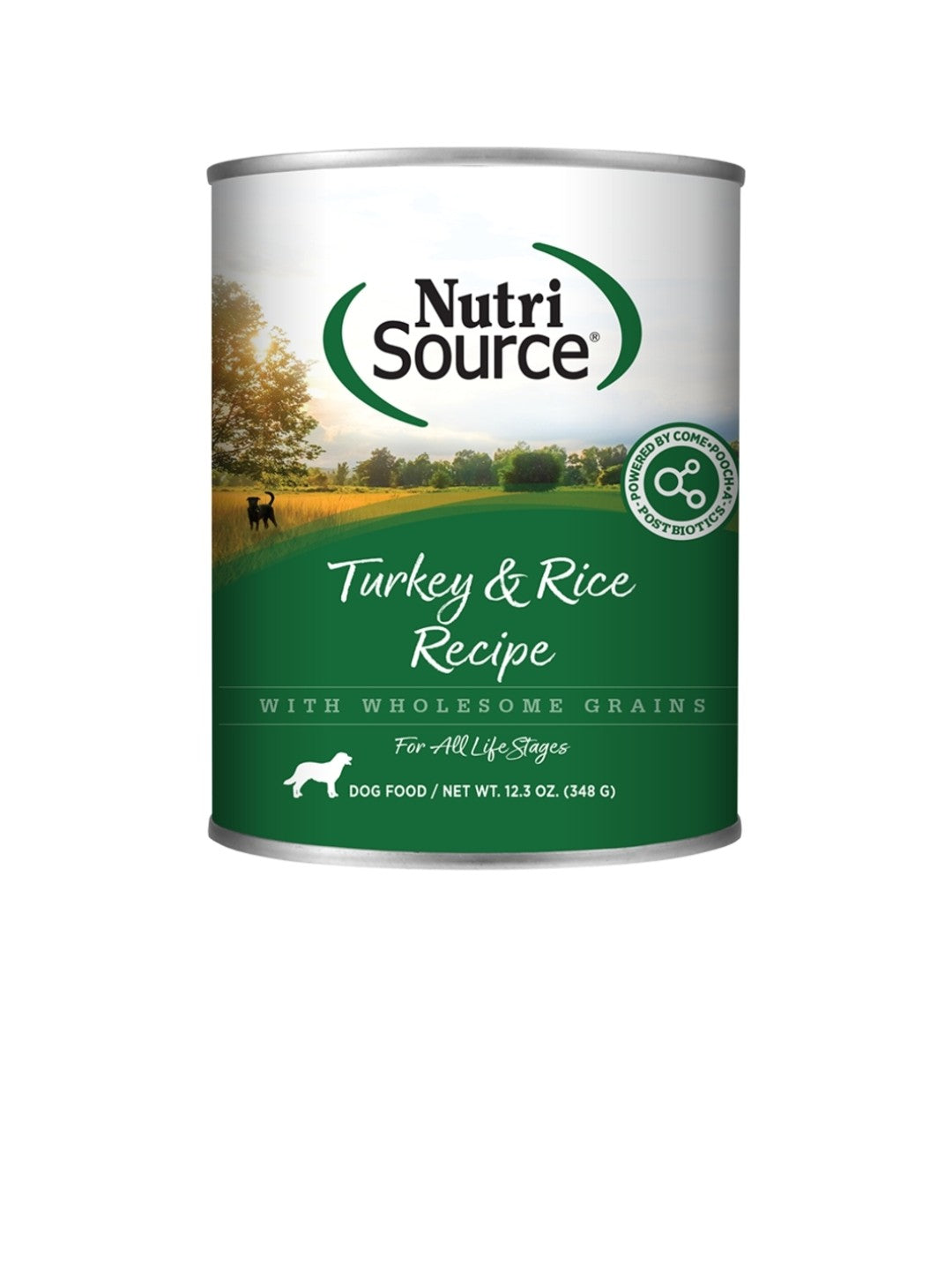 Nutrisource Dog Turkey And Rice 12.3 oz cans 12 pack