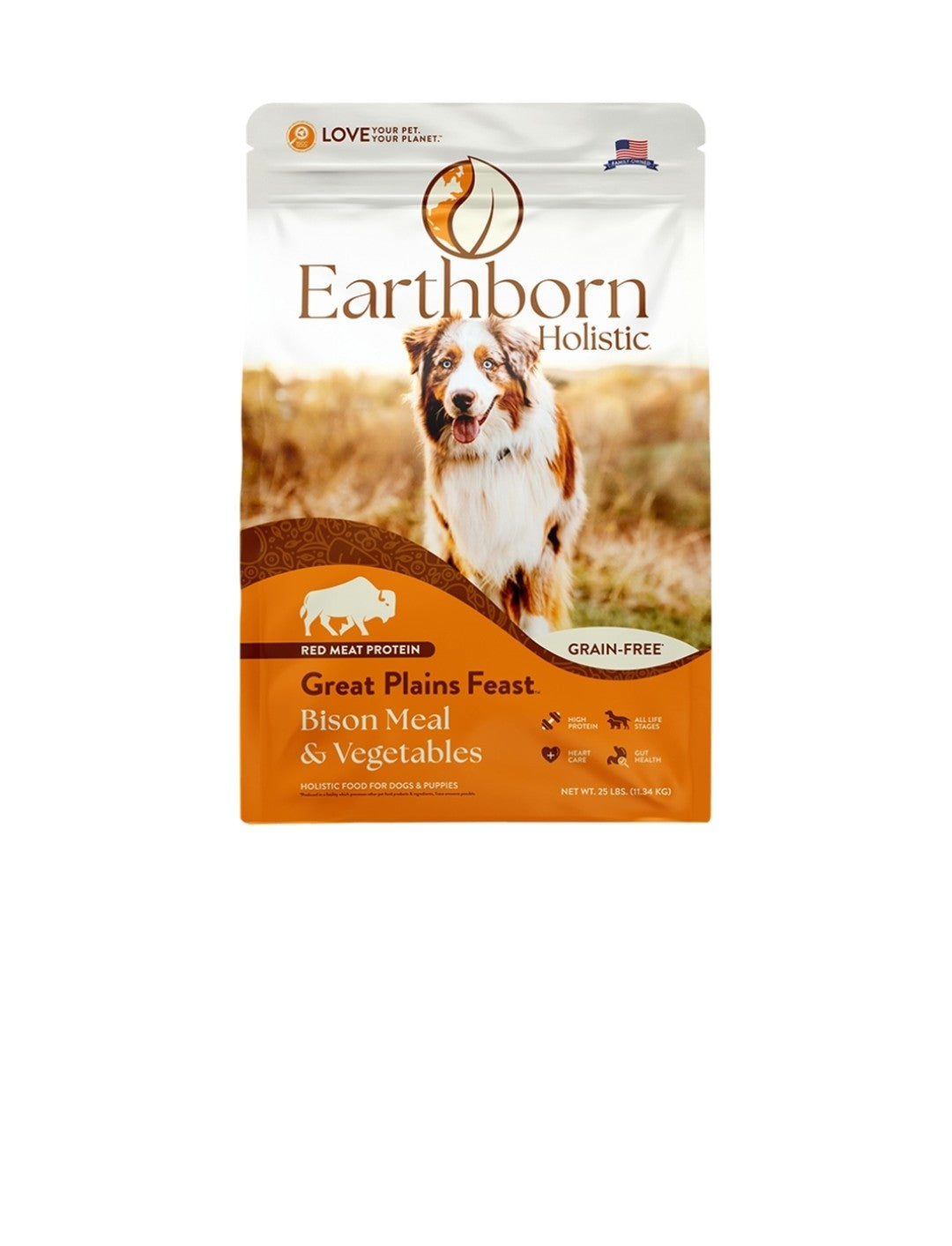 Earthborn Dog Holistic Grain Free Great Plains Feast 12.5 lbs