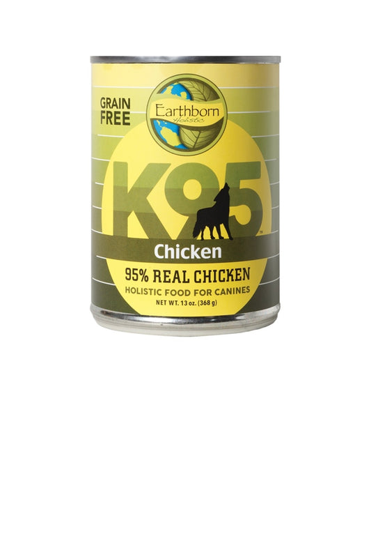 Earthborn Dog K95 Grain Free Chicken 13 oz cans 12 pack