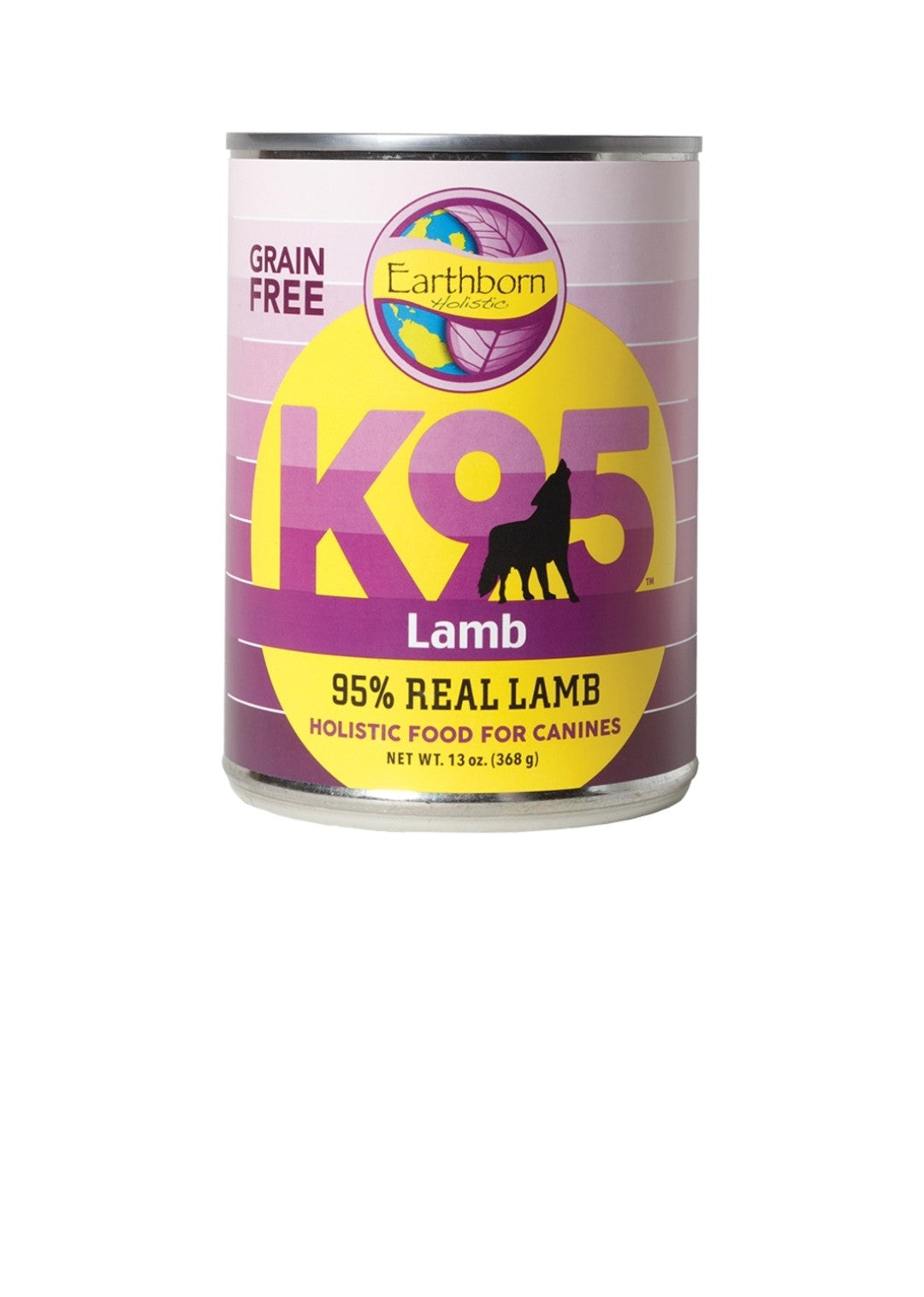 Earthborn Dog K95 Grain Free Lamb 13 oz cans 12 pack