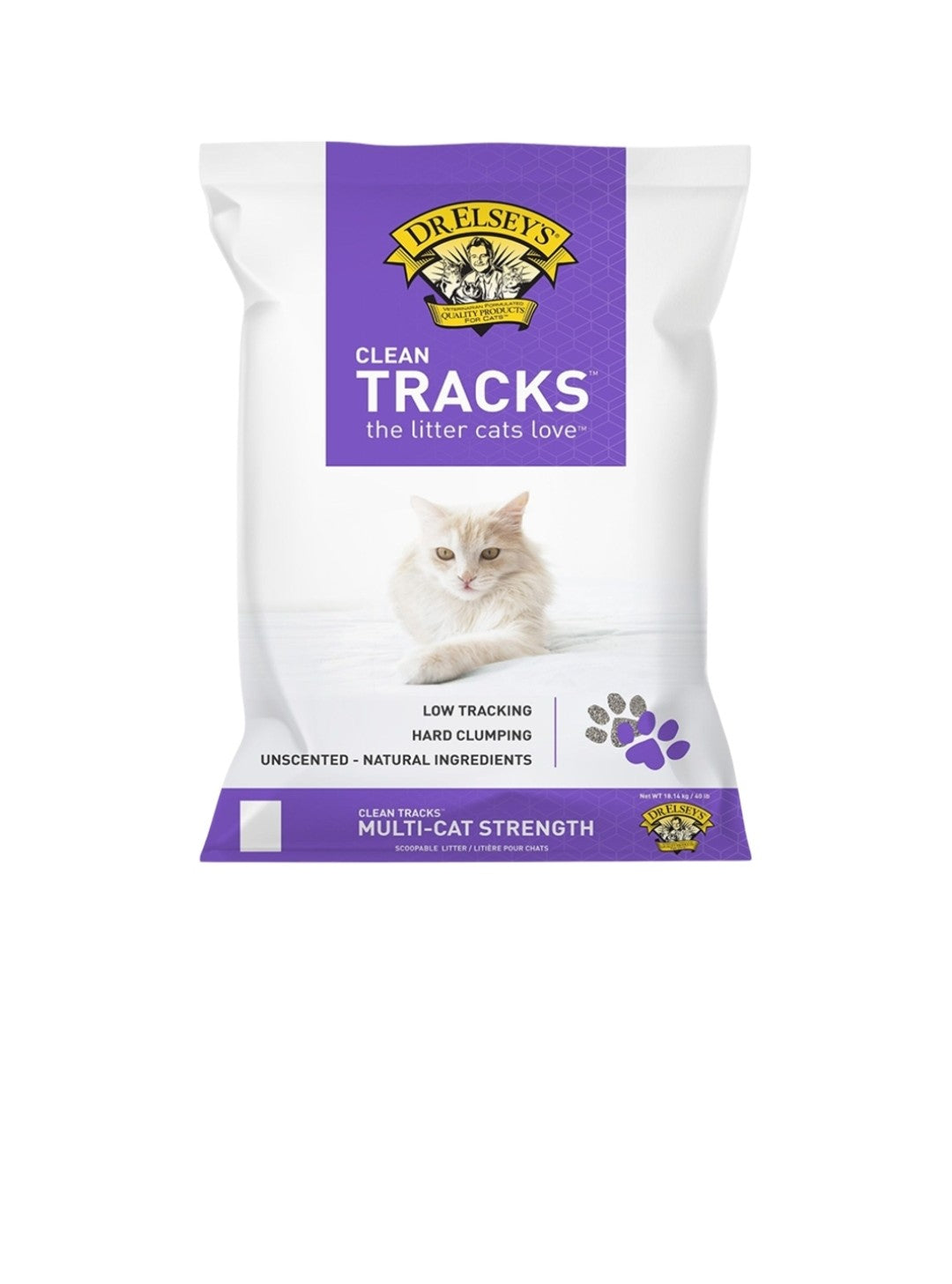Dr. Elseys Cat Clean Tracks Clumping Litter 40 lbs