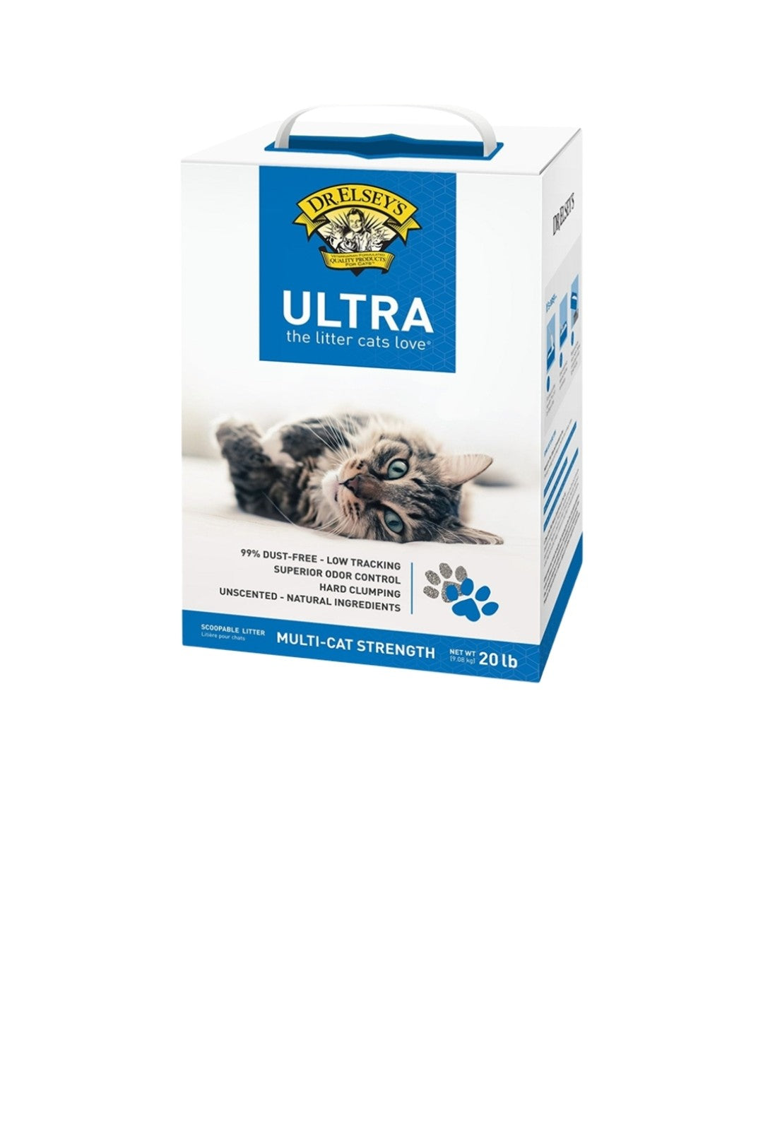 Dr. Elseys Cat ULTRA Clumping Unscented Litter 20 lbs