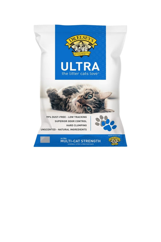 Dr. Elseys Cat ULTRA Clumping Unscented Litter 40 lbs
