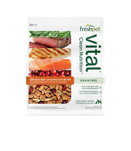 Freshpet Dog Refrigerated Vital Grain Free Complete Meals 1.75 lbs