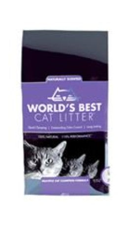 World's Best Sented Multiple Cat Clumping Litter 28 lbs