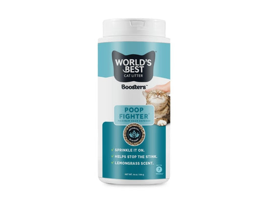 World's Best Poop Fighter Boosters Cat litter 18 oz