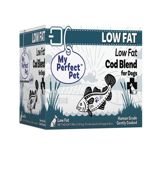 My Perfect Pet Dog Frozen Grain Free Low Fat Cod 4 lbs