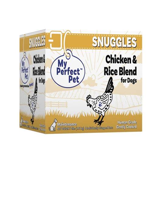 My Perfect Pet Dog Frozen Snuggles Chicken and Rice 4 lbs