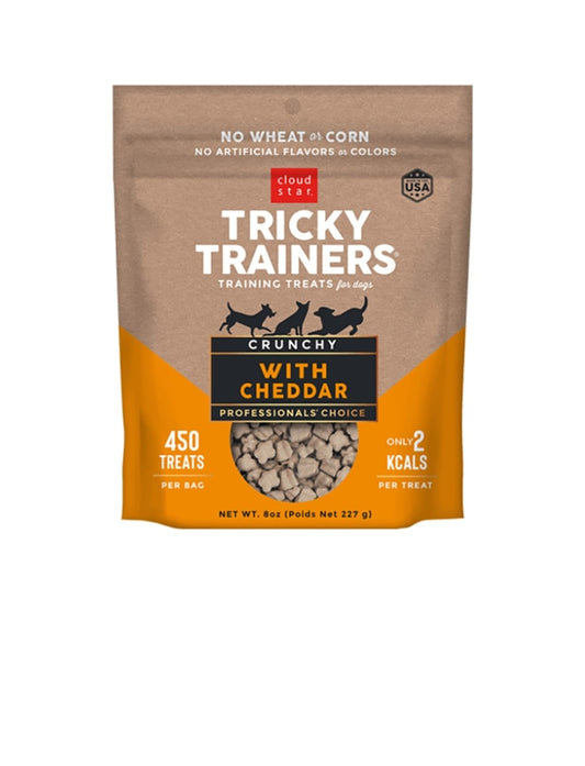 Cloud Star Dog Tricky Trainer Crunchy Cheddar 8 oz