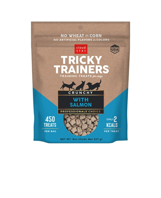Cloud Star Dog Tricky Trainer Crunchy Salmon 8 oz