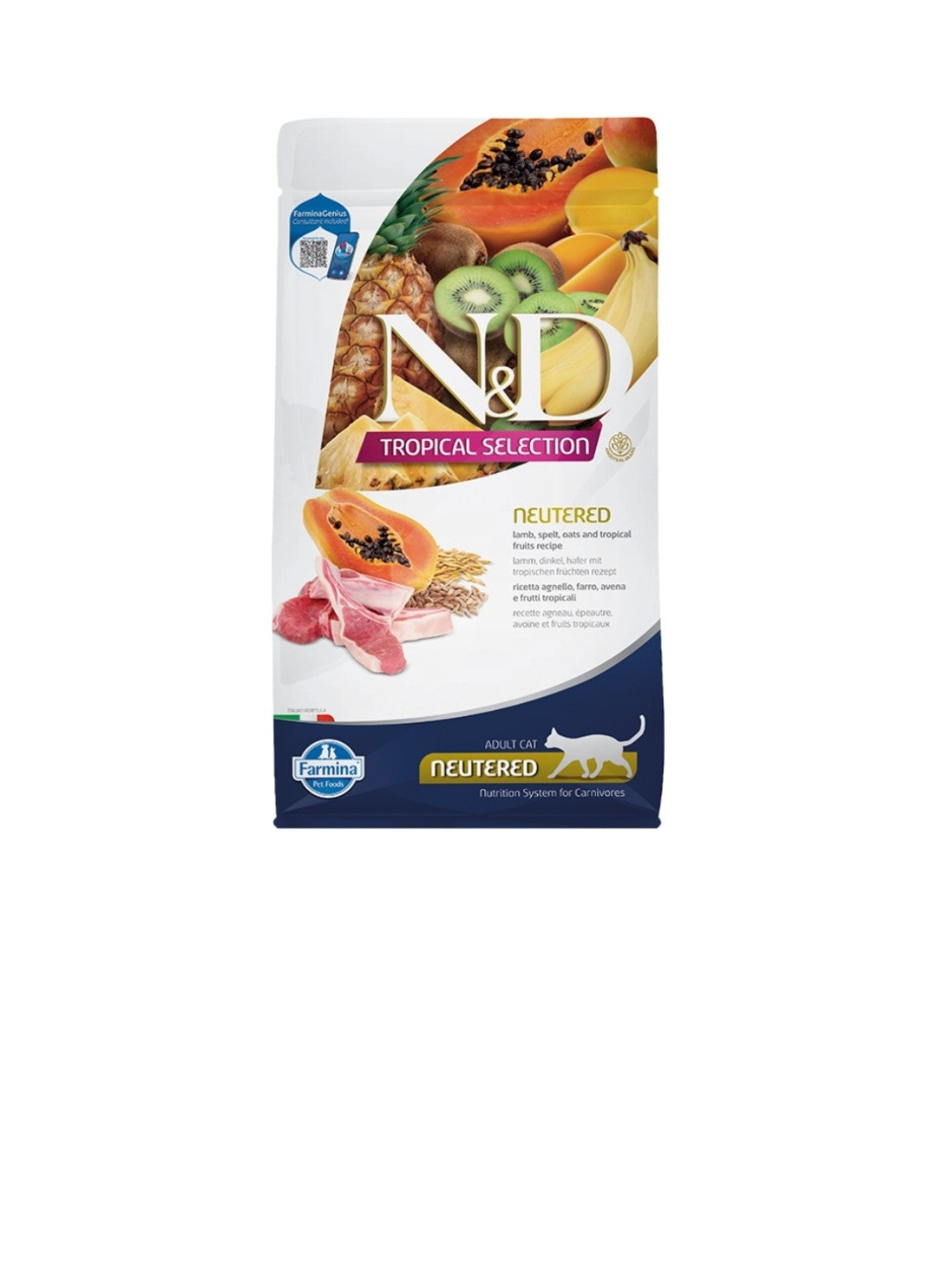 Farmina Cat N&D Tropical Selection Neutered Lamb 3.3