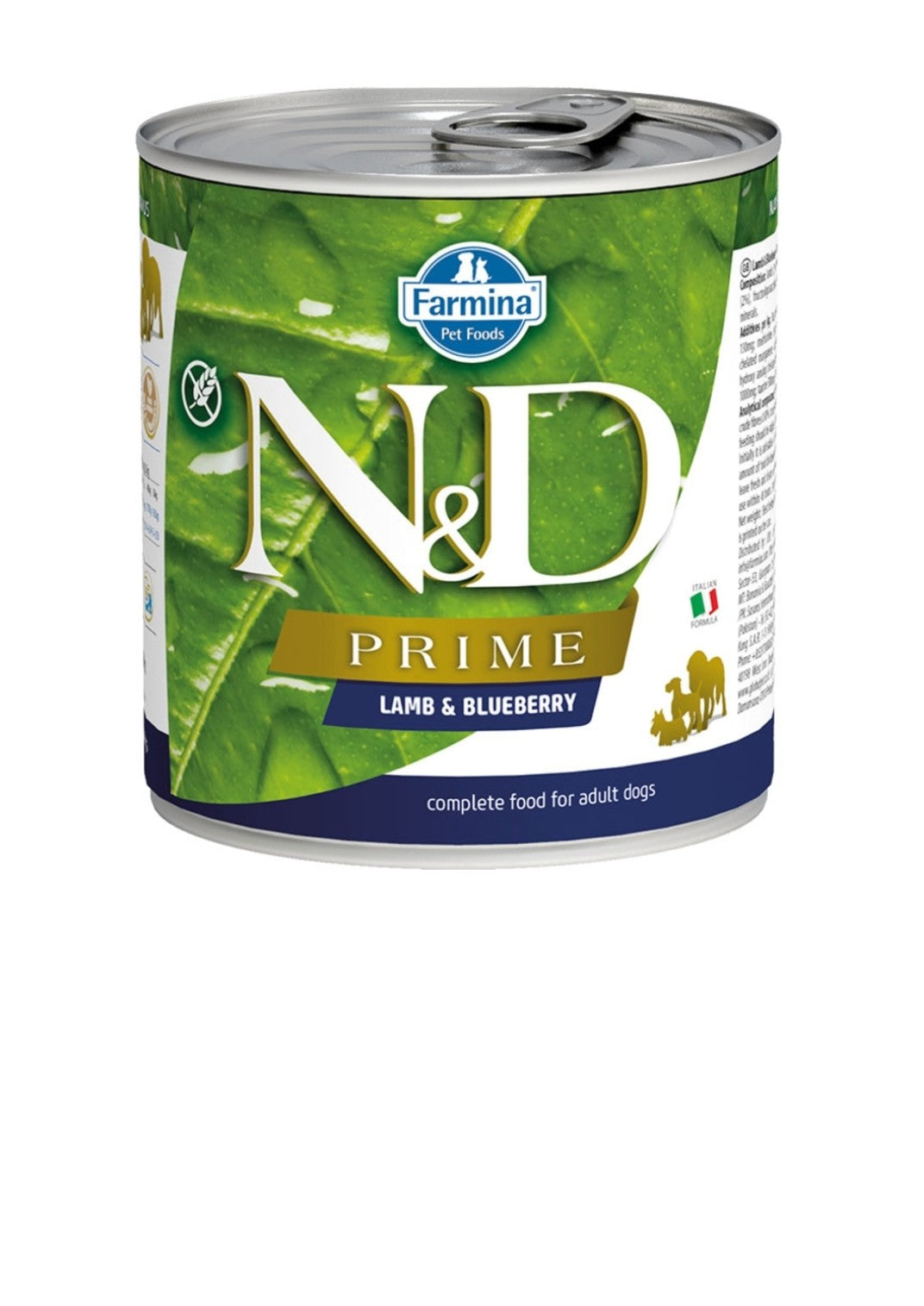 Farmina Dog N&D Prime Grain Free Lamb and Blueberry 10 oz cans 6 pack