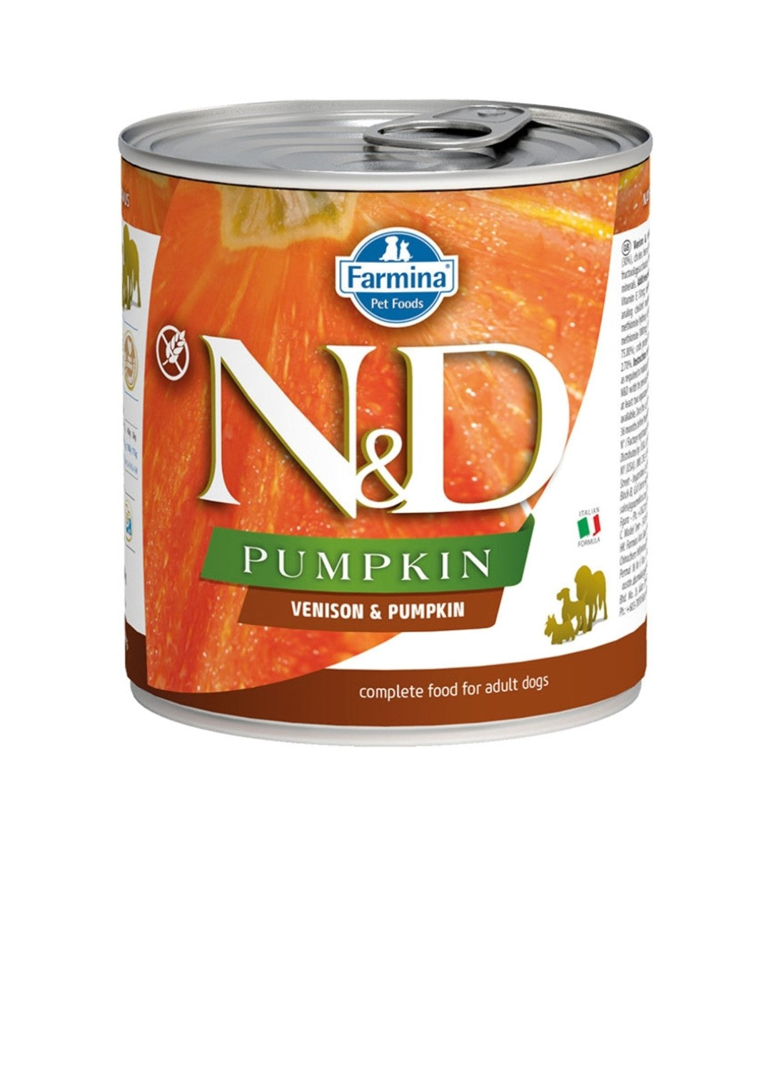 Farmina Dog N&D Pumpkin Grain Free Venison and Apple 10 oz cans 6 pack