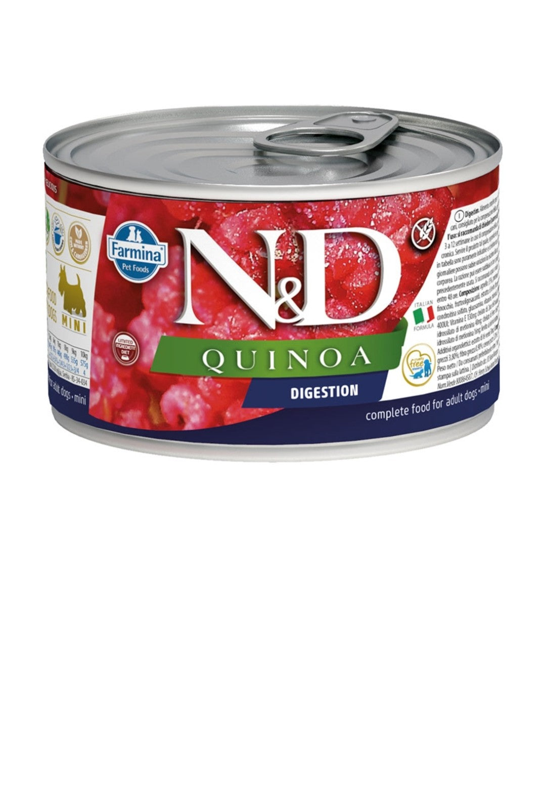 Farmina Dog N&D Quinoa Digestion Lamb 4.9 oz cans 6 pack