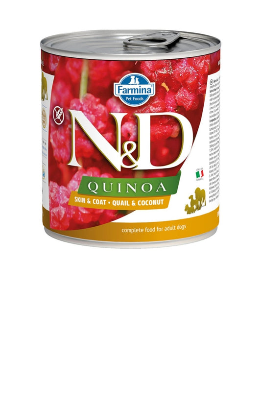 Farmina Dog N&D Quinoa Skin and Coat Quail and Coconut