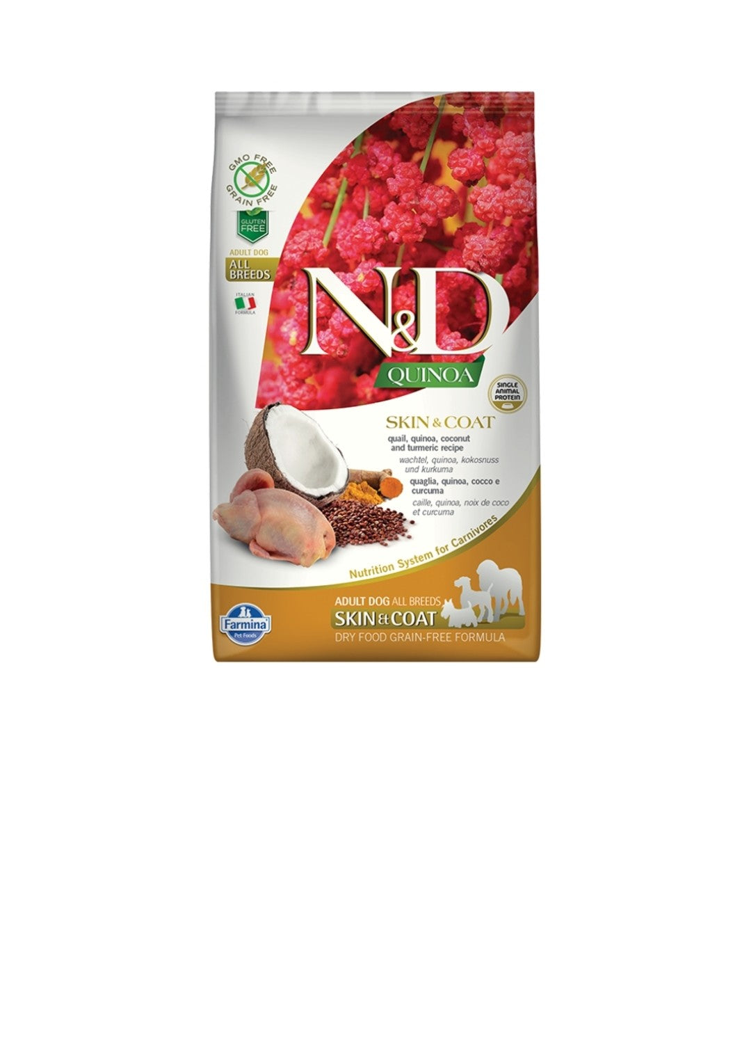 Farmina Dog N&D Quinoa Skin and Coat Quail 15.4 lbs