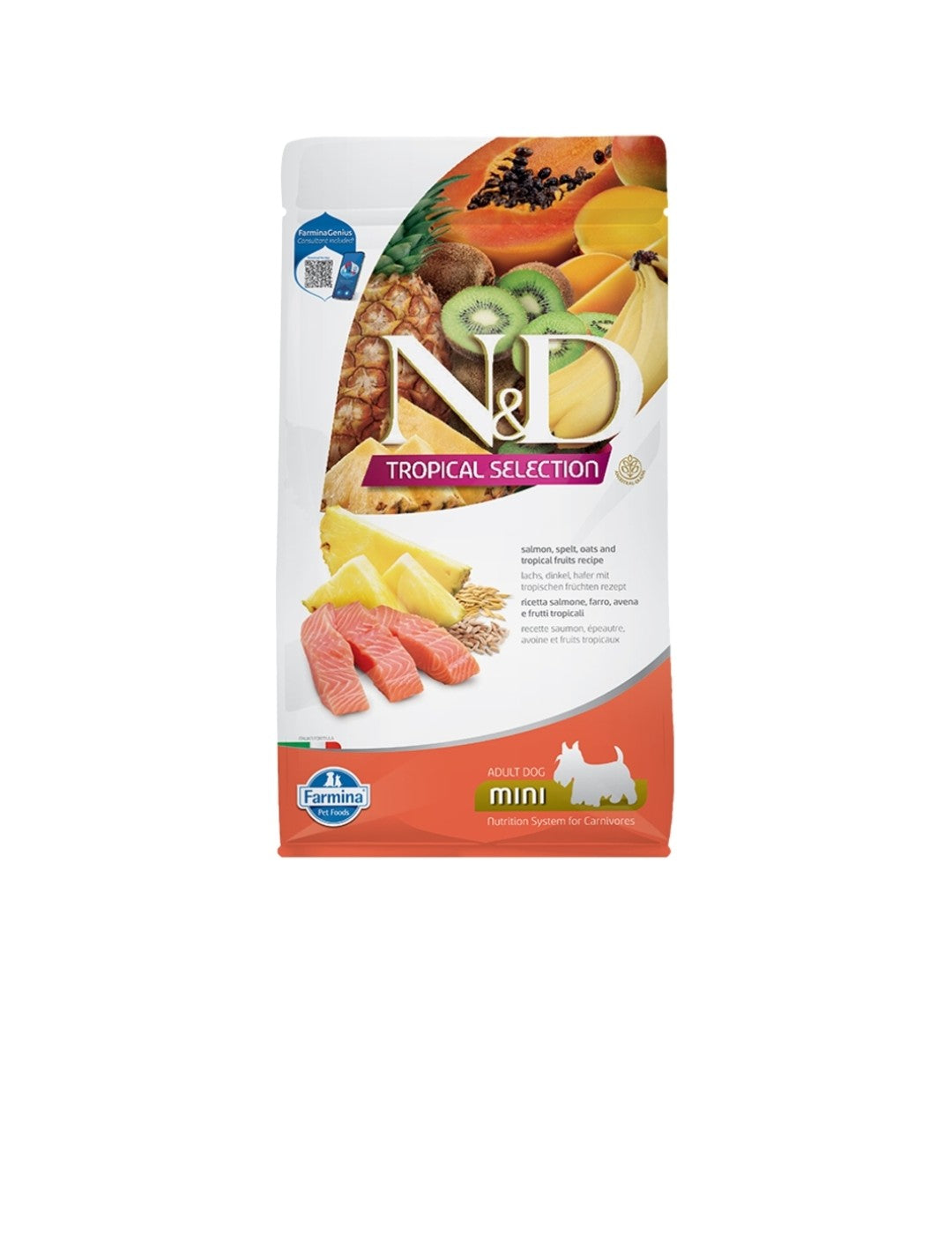 Farmina Dog N&D Tropical Selection Adult Mini Salmon 11 lb