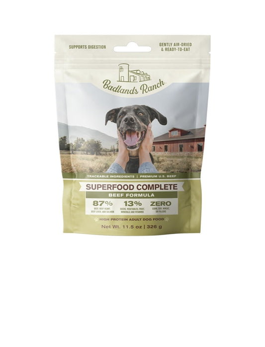 Badlands Ranch Dog Superfood Beef 11.5 oz