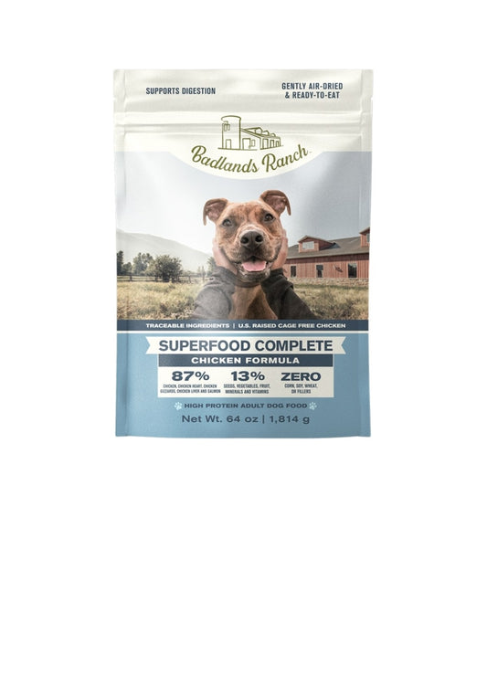 Badlands Ranch Dog Superfood Chicken 64 oz