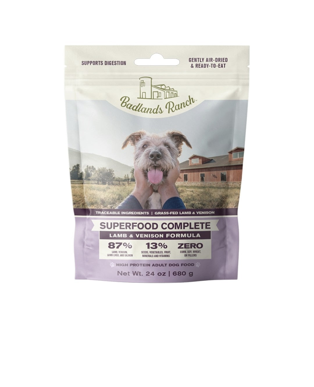 Badlands Ranch Dog Superfood Lamb and Venison 64 oz