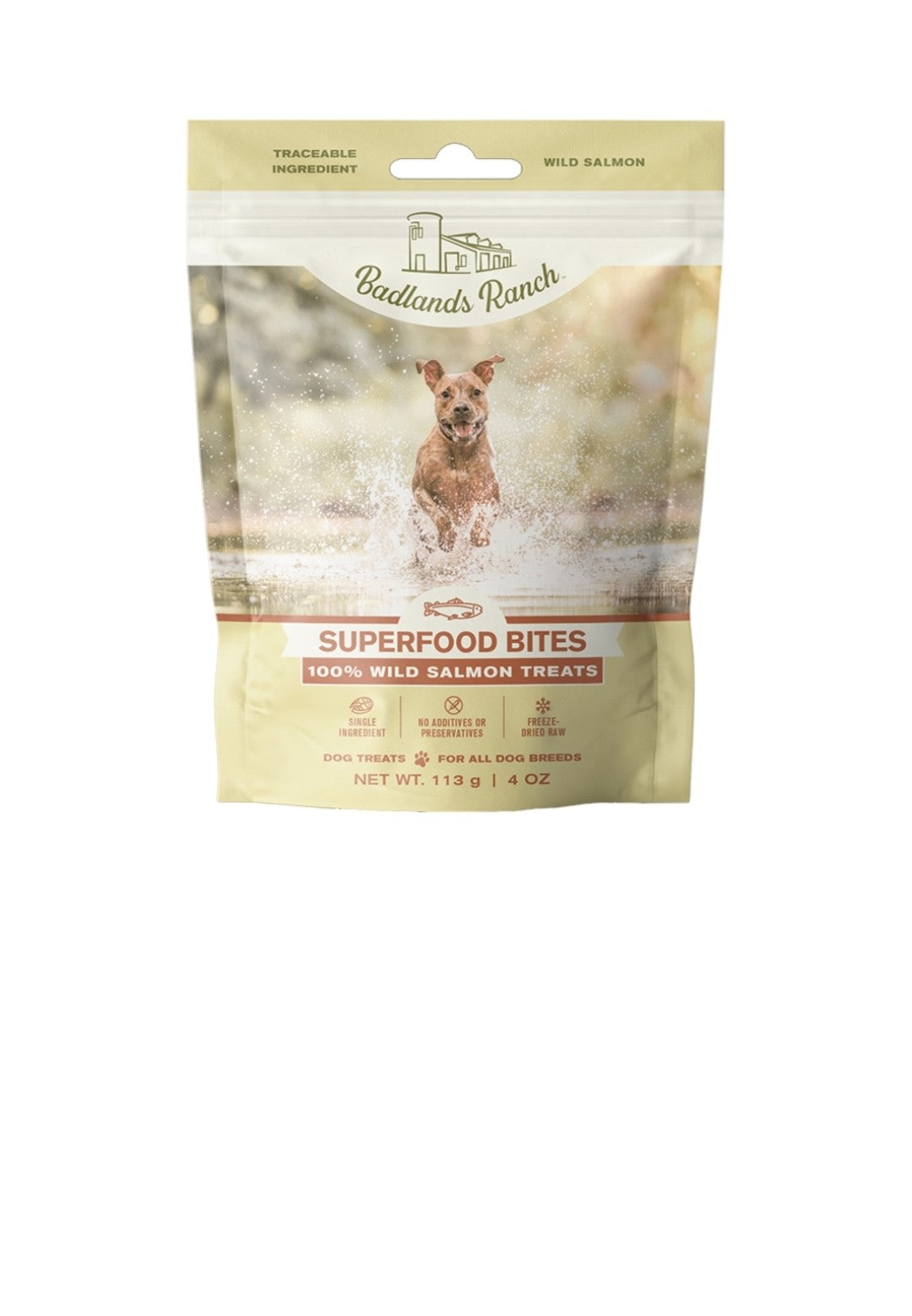 Badlands Ranch Dog Superfood Salmon Bites 4 oz