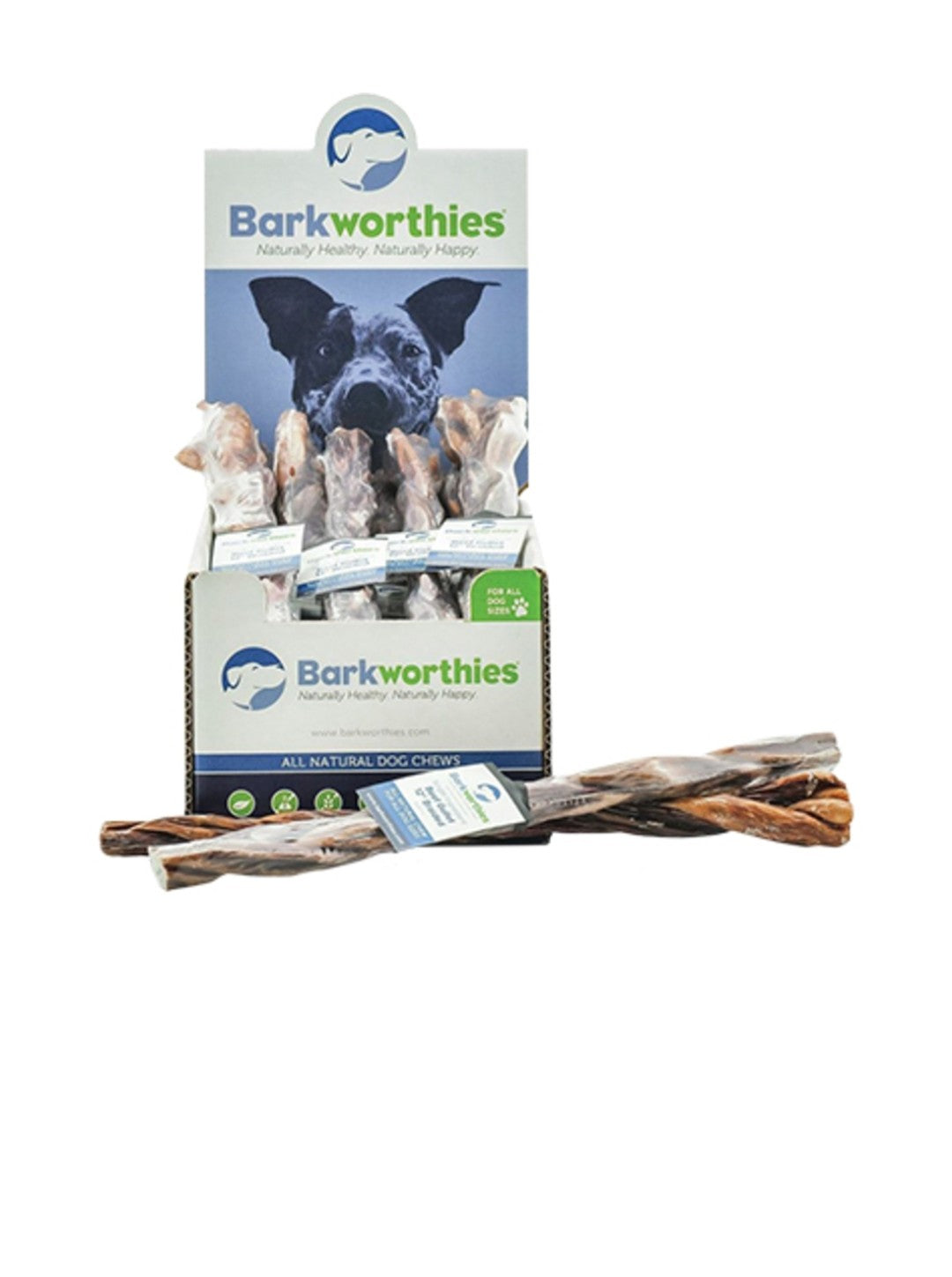 Barkworthies Dog Beef Gullet 12 Inch 12 pack