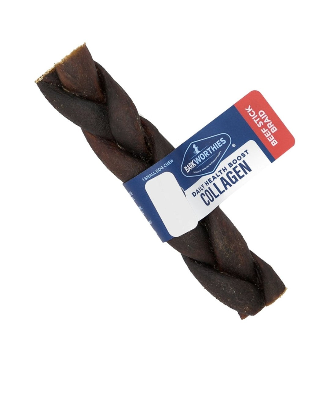 Barkworthies Dog Braided Collagen Stick 5 Inch 50 Pack