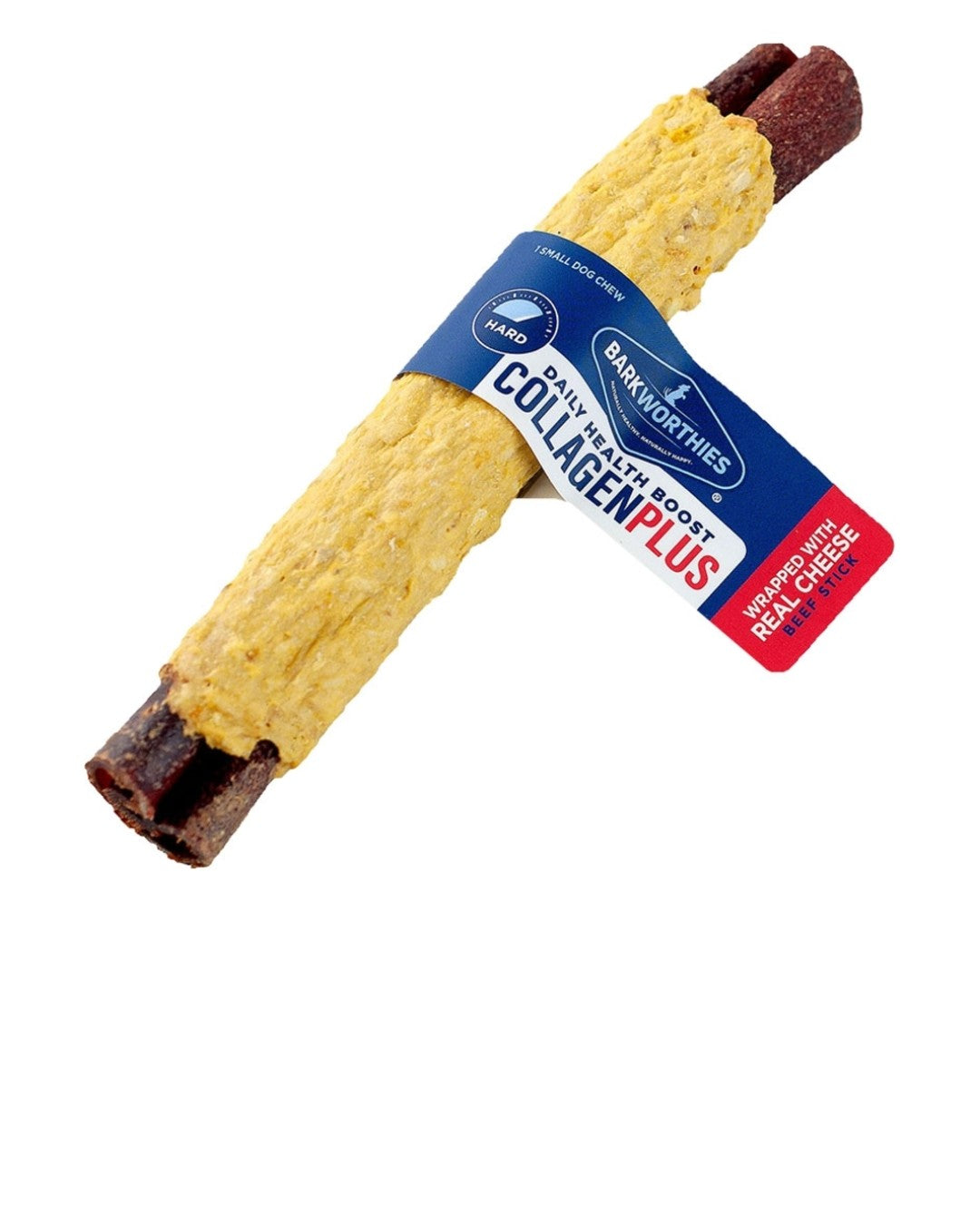 Barkworthies Dog Collagen Wrapped in Cheese 6 Inch 50 Pack