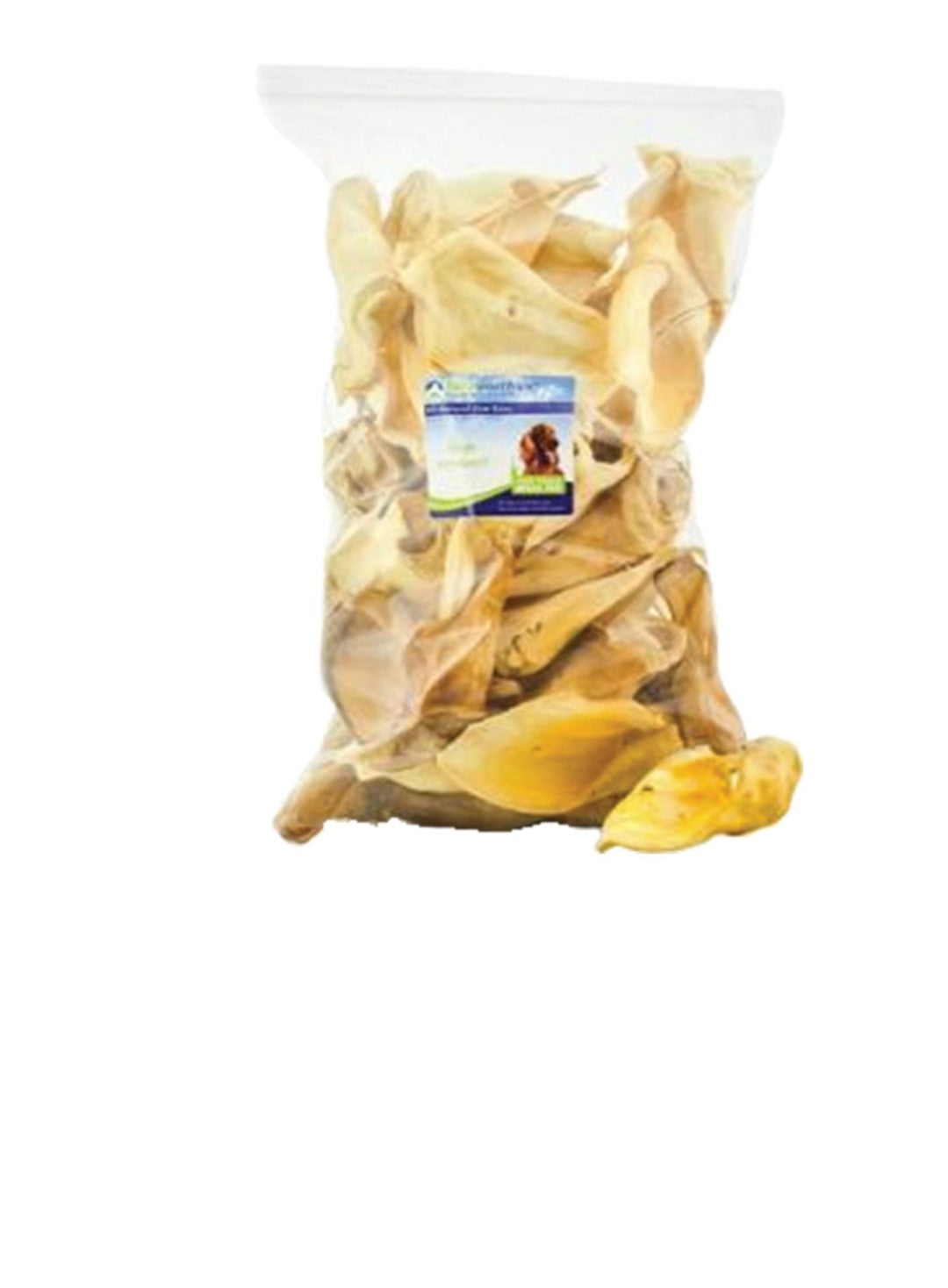 Barkworthies Dog Cow Ears 50 pack
