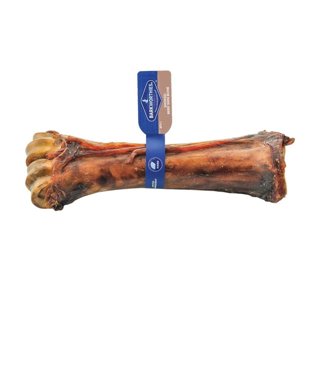 Barkworthies Dog Smoked Shin Bone 15 pack
